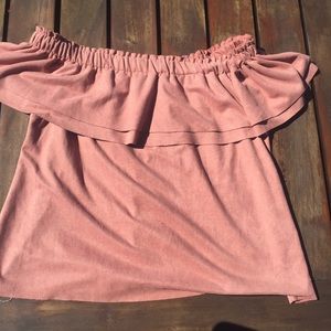 Young fabulous and broke off the shoulder Top